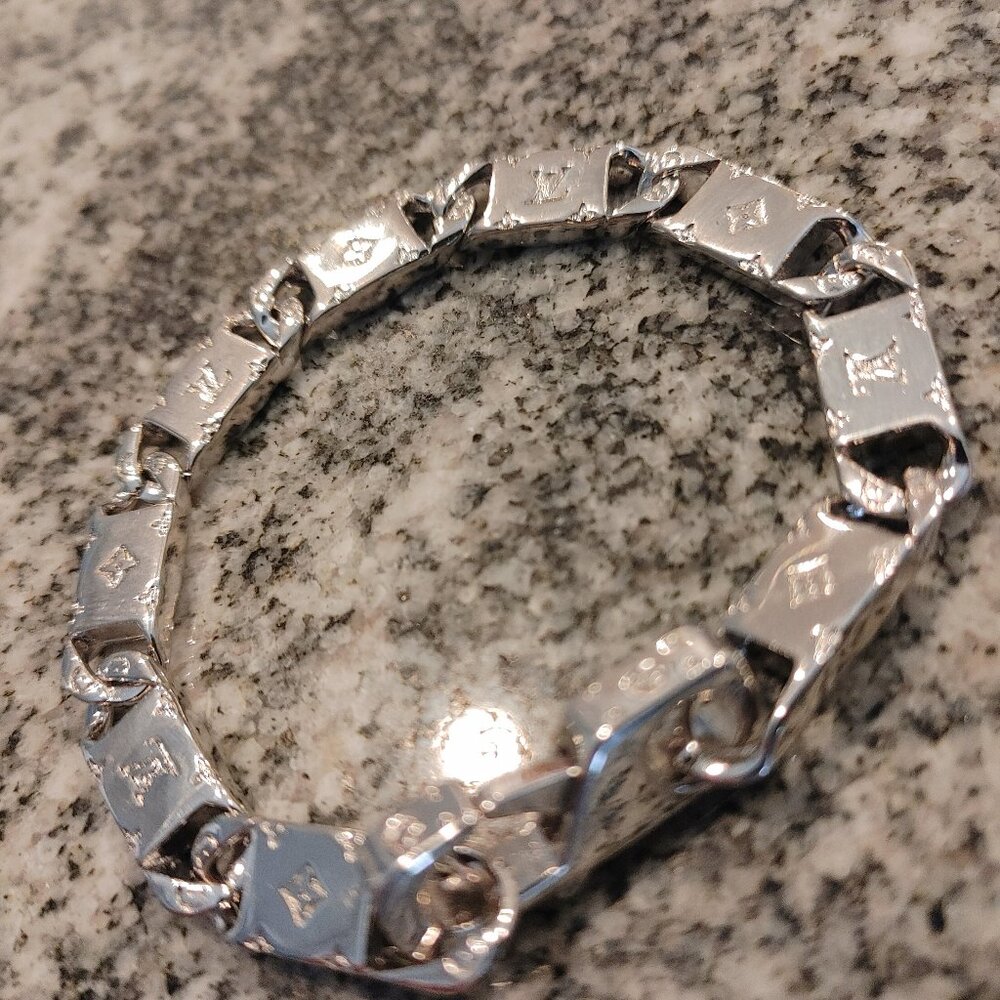 Vintage Men's  Metal bracelet - Made In Italy